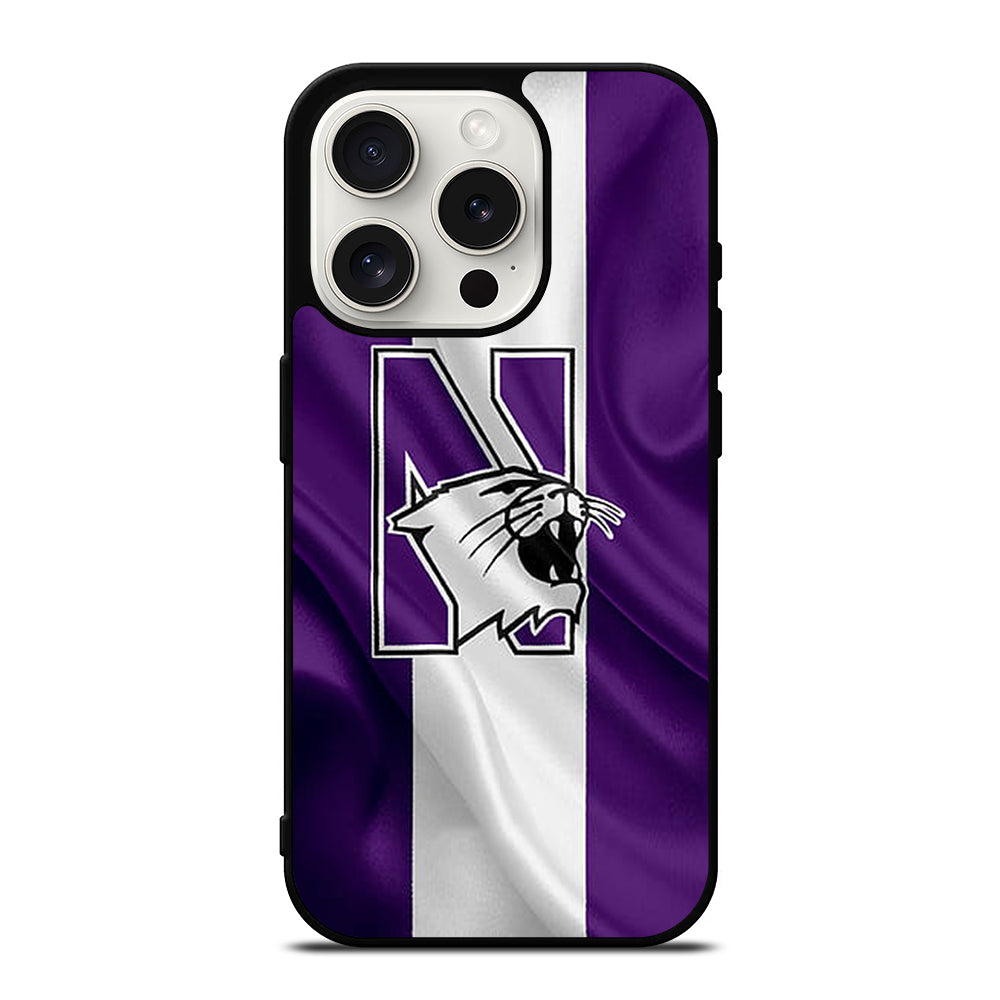 NORTHWESTERN WILDCATS ICON 2 iPhone 15 Pro Case Cover