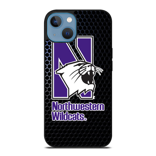 NORTHWESTERN WILDCATS ICON 3 iPhone 13 Case Cover