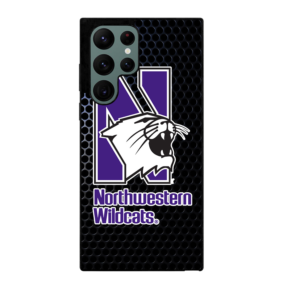 NORTHWESTERN WILDCATS ICON 3 Samsung Galaxy S22 Ultra Case Cover