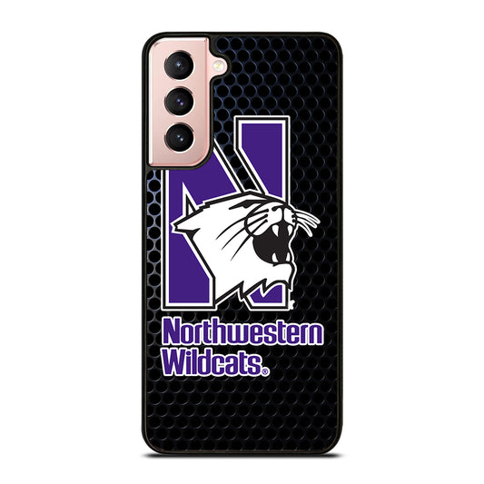 NORTHWESTERN WILDCATS ICON 3 Samsung Galaxy S21 Case Cover