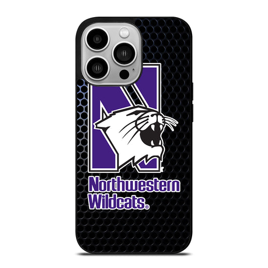 NORTHWESTERN WILDCATS ICON 3 iPhone 14 Pro Case Cover