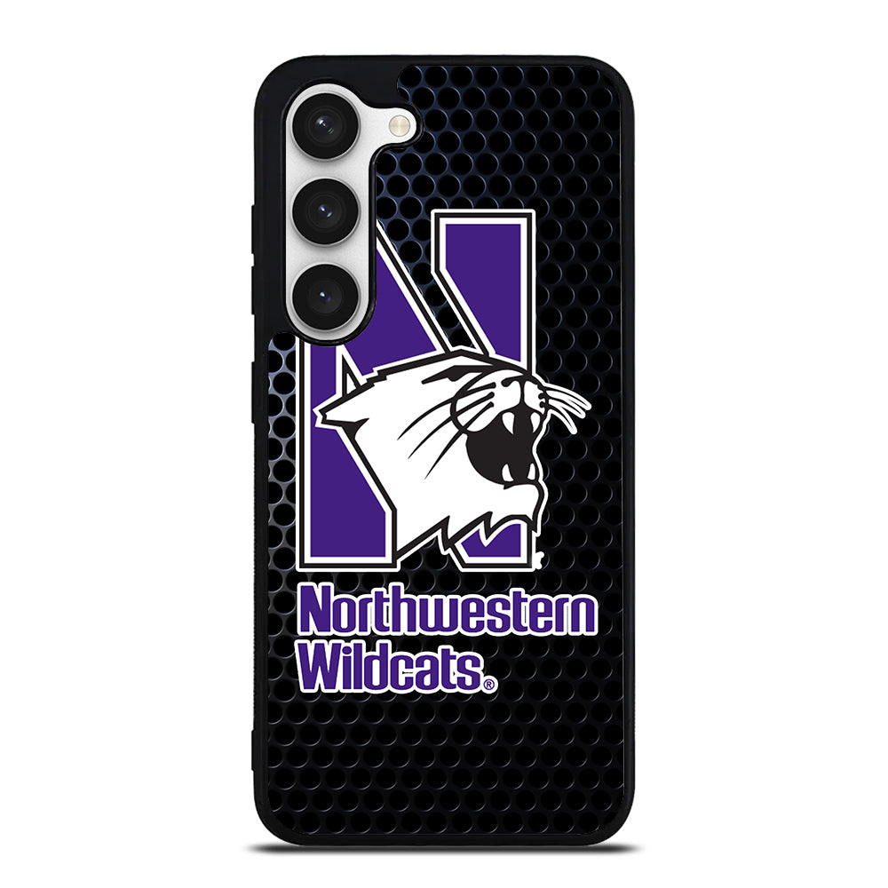 NORTHWESTERN WILDCATS ICON 3 Samsung Galaxy S23 Case Cover