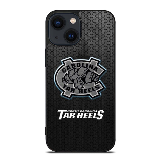 NORTH CAROLINA TAR HEELS METAL SYMBOL iPhone 14 Plus Case Cover