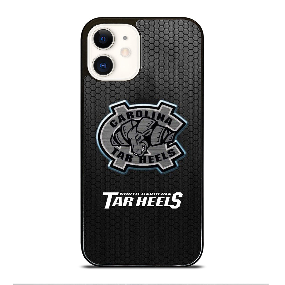 NORTH CAROLINA TAR HEELS METAL SYMBOL iPhone 12 Case Cover