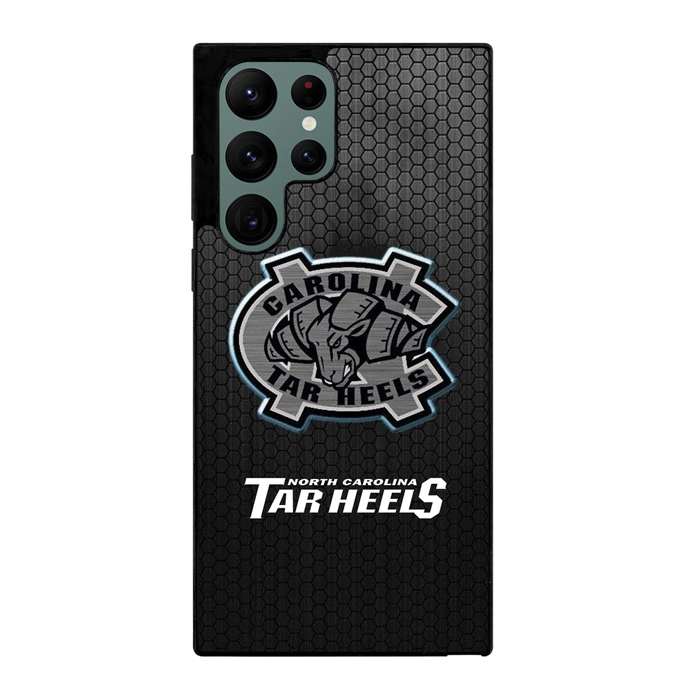 NORTH CAROLINA TAR HEELS METAL SYMBOL Samsung Galaxy S22 Ultra Case Cover