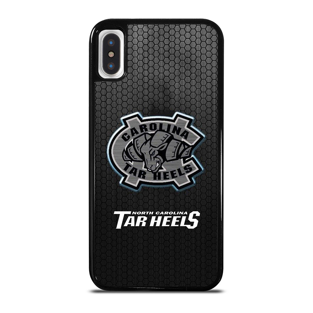 NORTH CAROLINA TAR HEELS METAL SYMBOL iPhone X / XS Case Cover