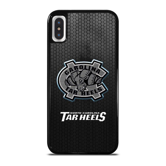 NORTH CAROLINA TAR HEELS METAL SYMBOL iPhone X / XS Case Cover
