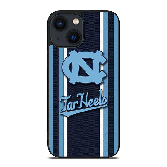 NORTH CAROLINA TAR HEELS STRIPE LOGO iPhone 14 Plus Case Cover