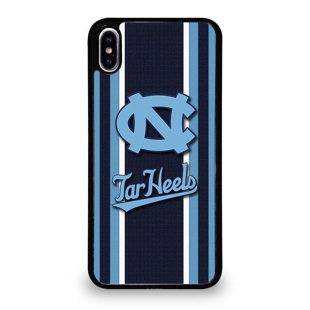 NORTH CAROLINA TAR HEELS STRIPE LOGO iPhone XS Max Case Cover