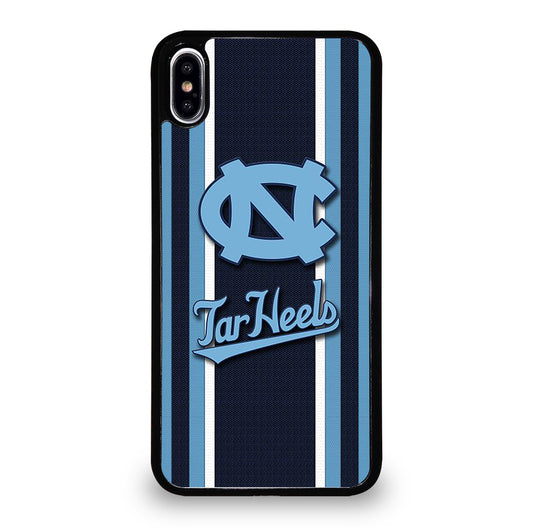 NORTH CAROLINA TAR HEELS STRIPE LOGO iPhone XS Max Case Cover