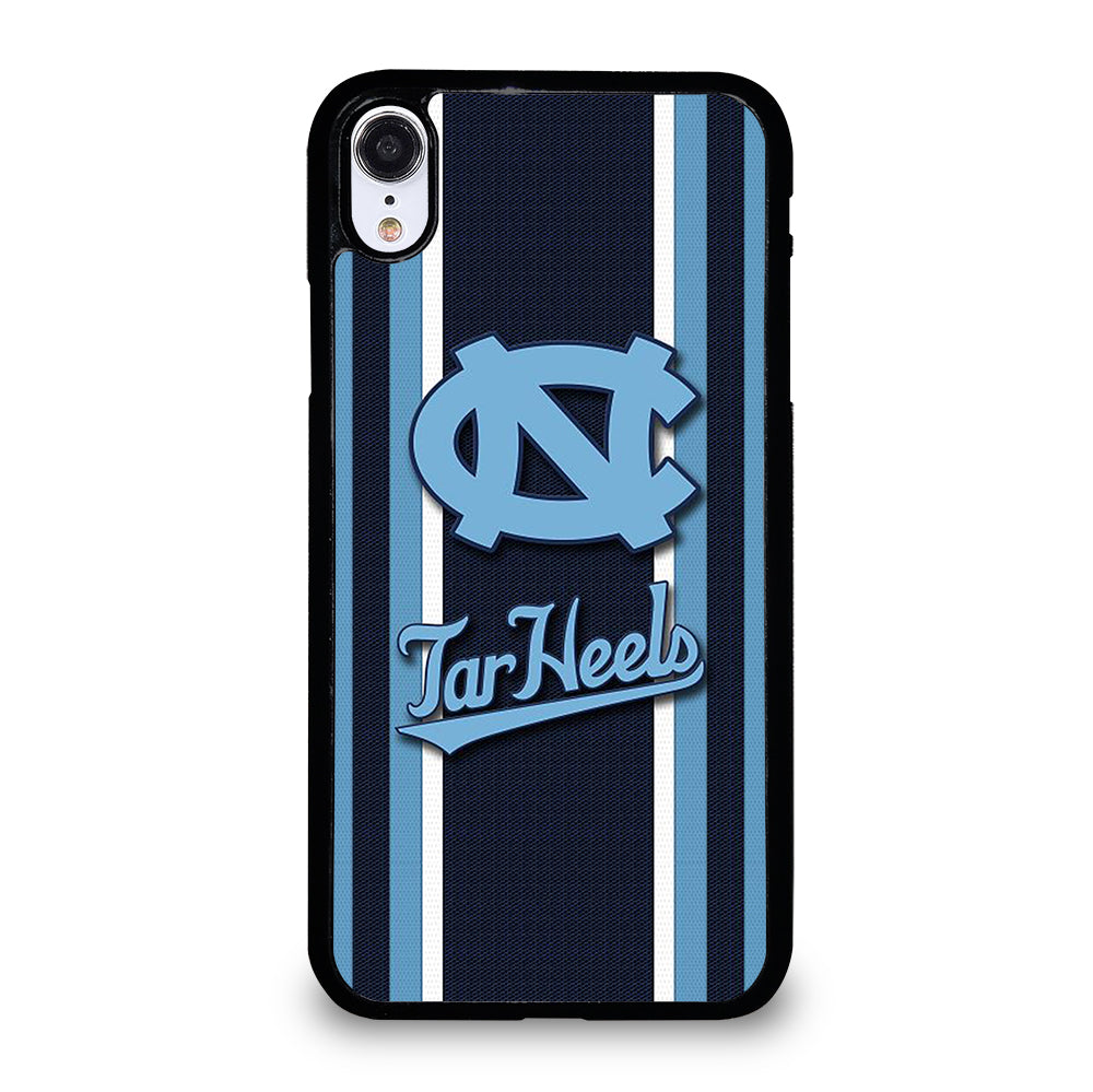 NORTH CAROLINA TAR HEELS STRIPE LOGO iPhone XR Case Cover