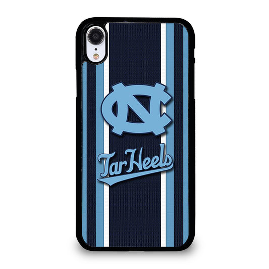 NORTH CAROLINA TAR HEELS STRIPE LOGO iPhone XR Case Cover