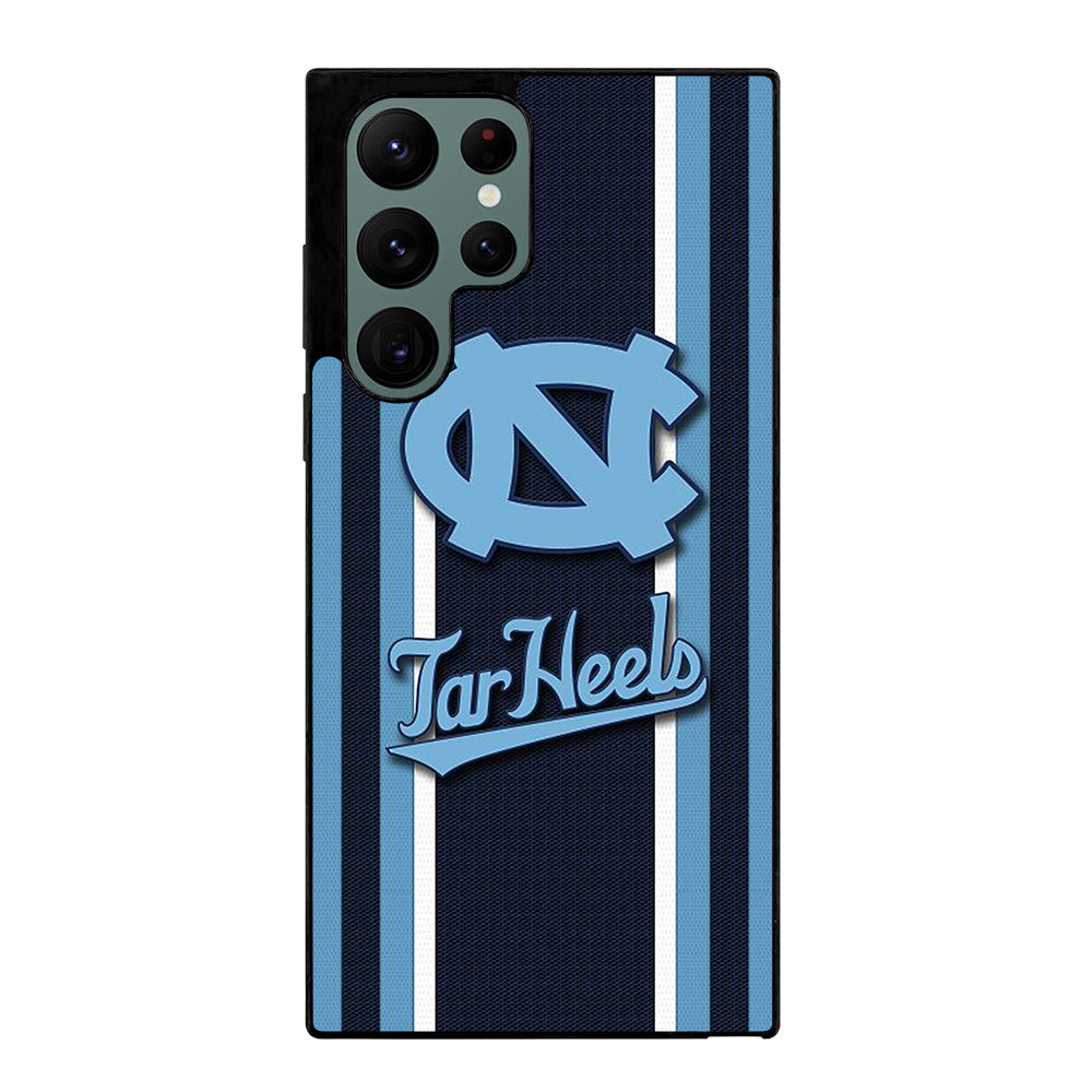 NORTH CAROLINA TAR HEELS STRIPE LOGO Samsung Galaxy S22 Ultra Case Cover