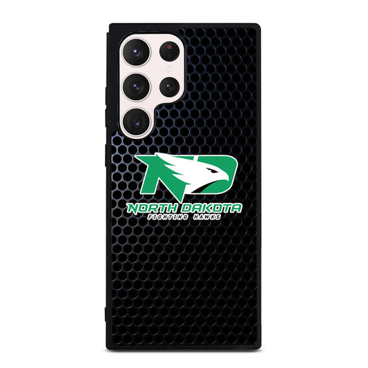 NORTH DAKOTA FIGHTING HAWKS METAL LOGO Samsung Galaxy S23 Ultra Case Cover