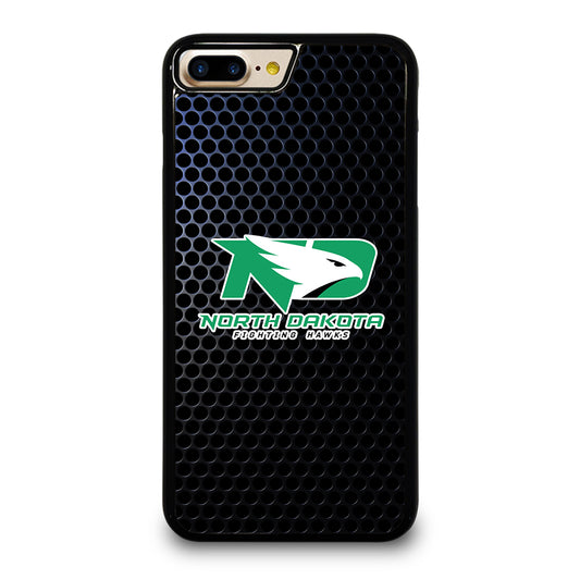 NORTH DAKOTA FIGHTING HAWKS METAL LOGO iPhone 7 / 8 Plus Case Cover