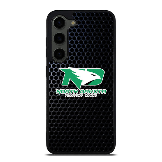 NORTH DAKOTA FIGHTING HAWKS METAL LOGO Samsung Galaxy S23 Plus Case Cover