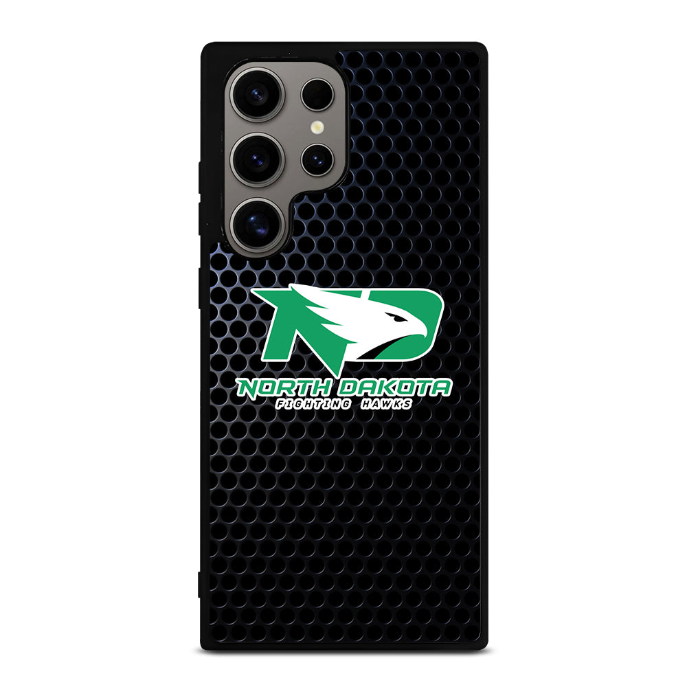 NORTH DAKOTA FIGHTING HAWKS METAL LOGO Samsung Galaxy S24 Ultra Case Cover
