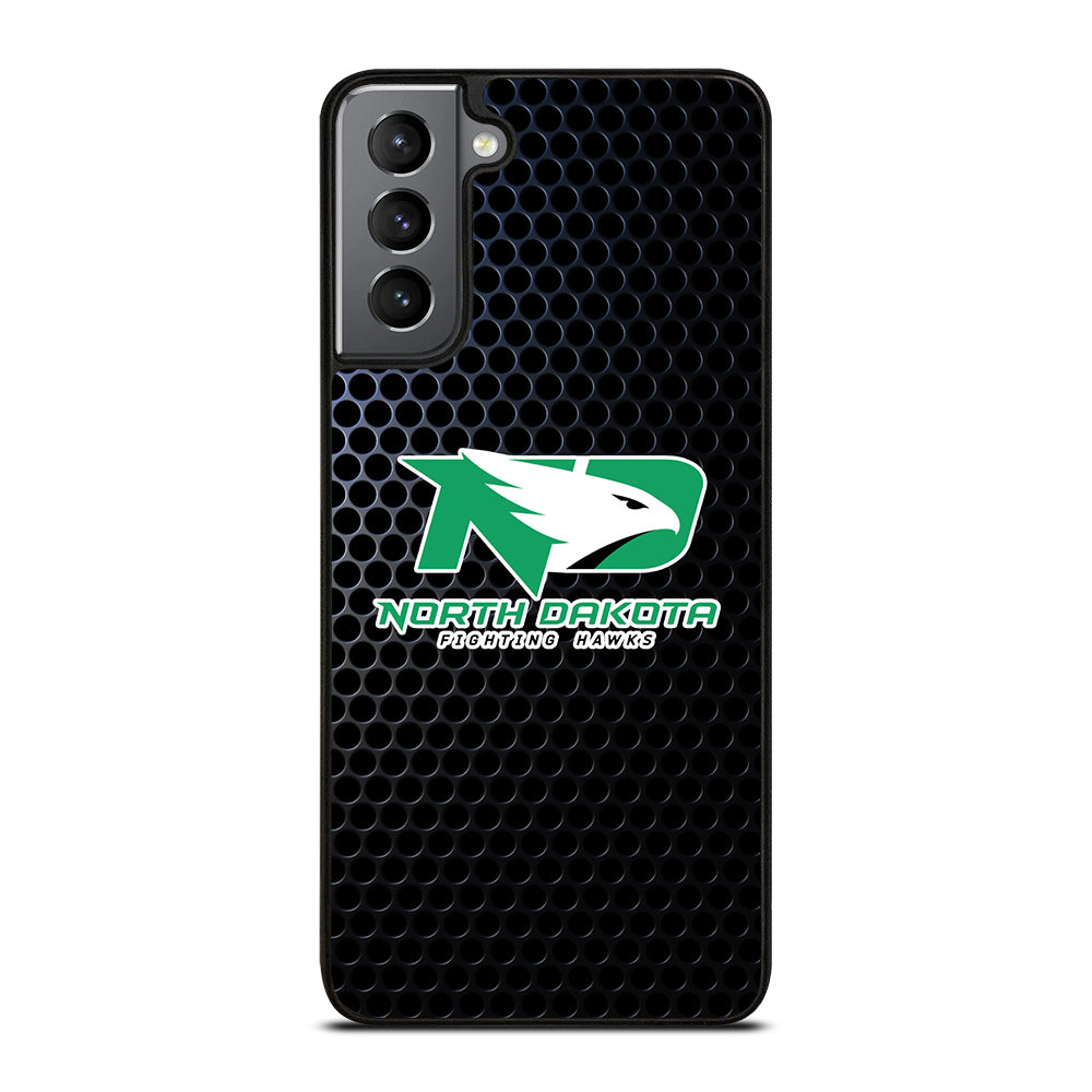NORTH DAKOTA FIGHTING HAWKS METAL LOGO Samsung Galaxy S21 Plus Case Cover