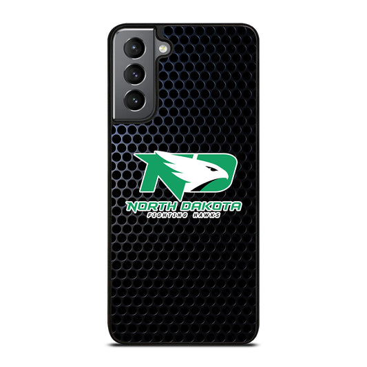 NORTH DAKOTA FIGHTING HAWKS METAL LOGO Samsung Galaxy S21 Plus Case Cover