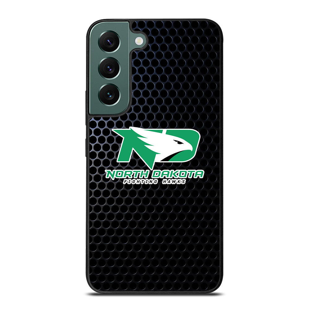 NORTH DAKOTA FIGHTING HAWKS METAL LOGO Samsung Galaxy S22 Case Cover
