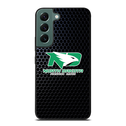 NORTH DAKOTA FIGHTING HAWKS METAL LOGO Samsung Galaxy S22 Case Cover