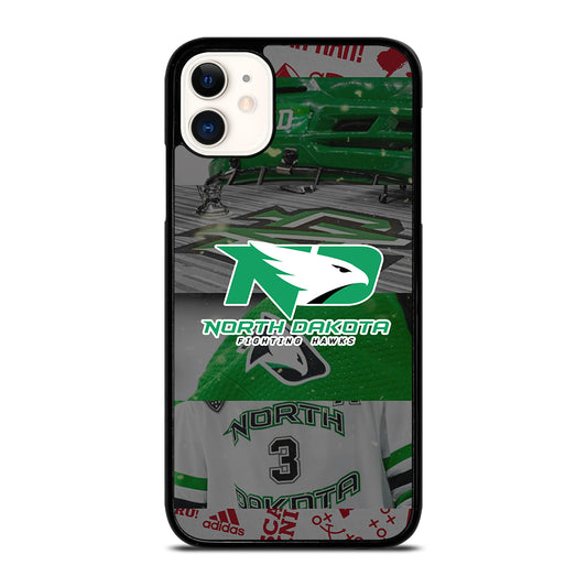 NORTH DAKOTA FIGHTING HAWKS SYMBOL iPhone 11 Case Cover
