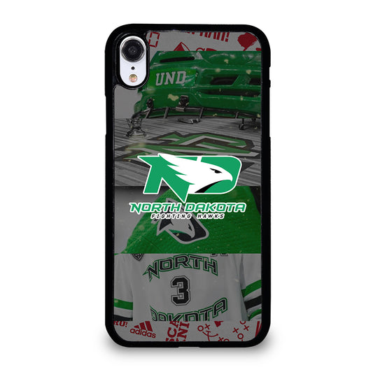 NORTH DAKOTA FIGHTING HAWKS SYMBOL iPhone XR Case Cover