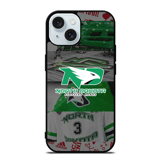 NORTH DAKOTA FIGHTING HAWKS SYMBOL iPhone 15 Case Cover