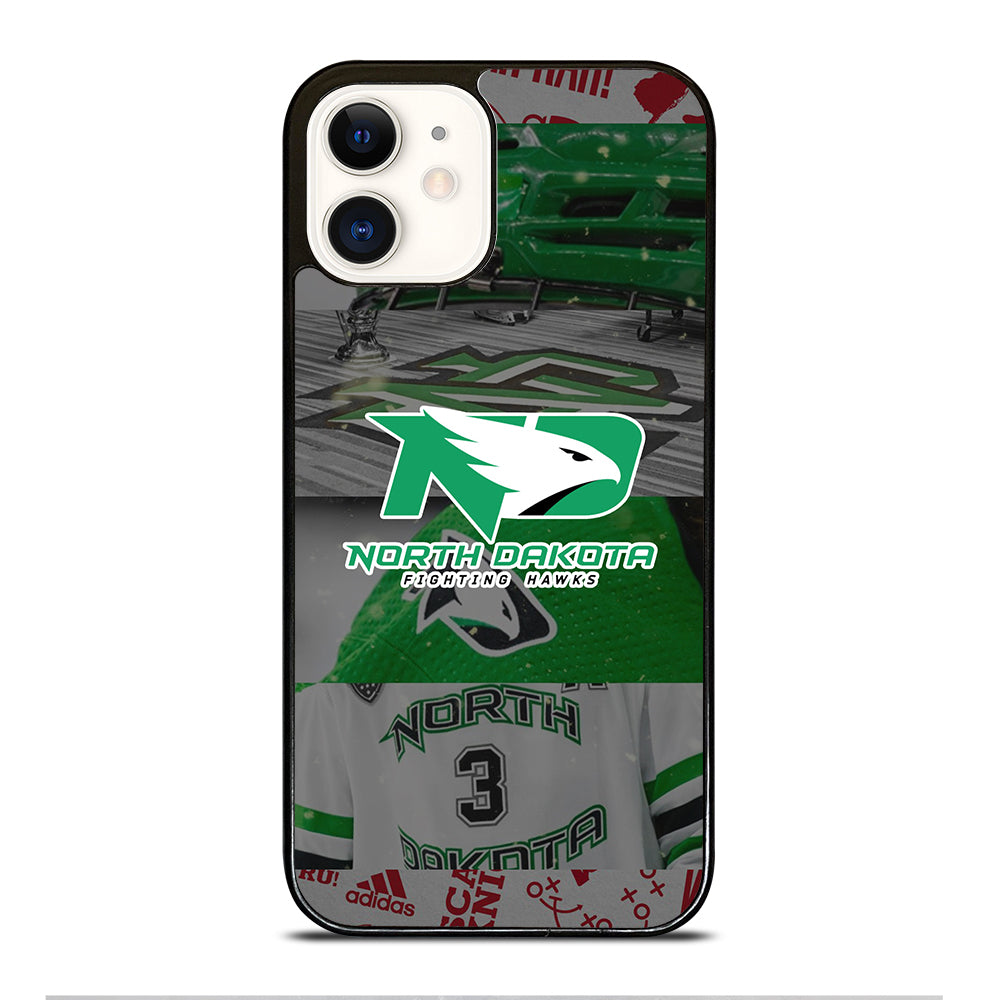 NORTH DAKOTA FIGHTING HAWKS SYMBOL iPhone 12 Case Cover