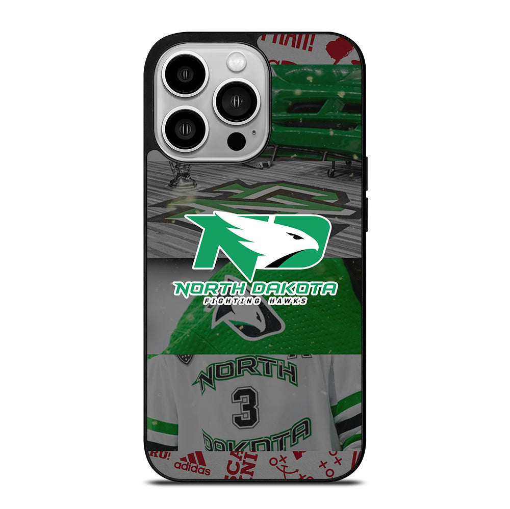 NORTH DAKOTA FIGHTING HAWKS SYMBOL iPhone 14 Pro Case Cover