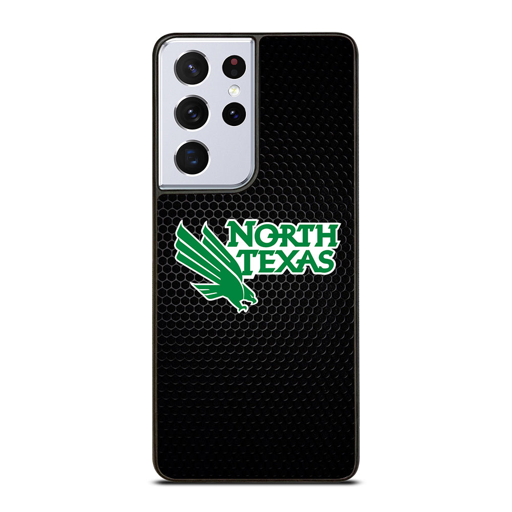 NORTH TEXAS MEAN GREEN METAL ICON Samsung Galaxy S21 Ultra Case Cover