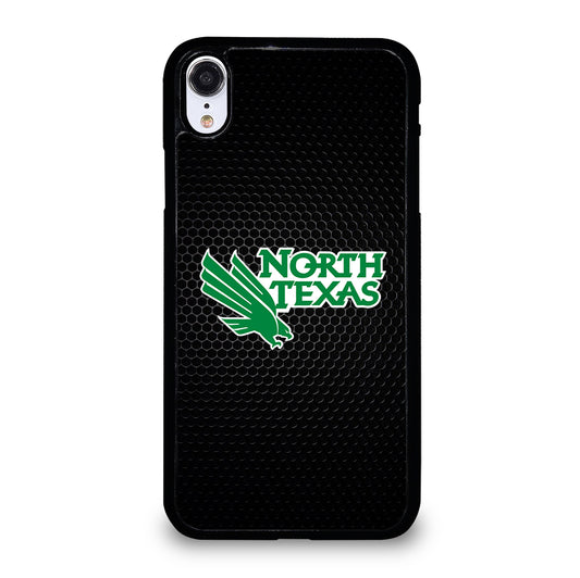 NORTH TEXAS MEAN GREEN METAL ICON iPhone XR Case Cover