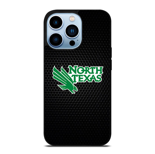 NORTH TEXAS MEAN GREEN METAL ICON iPhone 13 Pro Max Case Cover