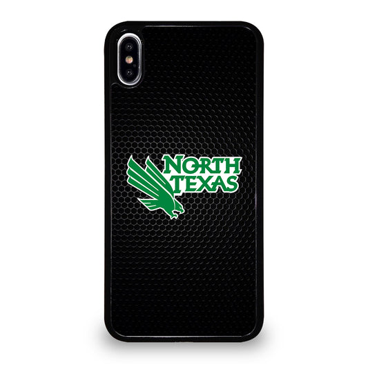 NORTH TEXAS MEAN GREEN METAL ICON iPhone XS Max Case Cover