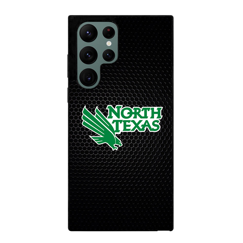 NORTH TEXAS MEAN GREEN METAL ICON Samsung Galaxy S22 Ultra Case Cover