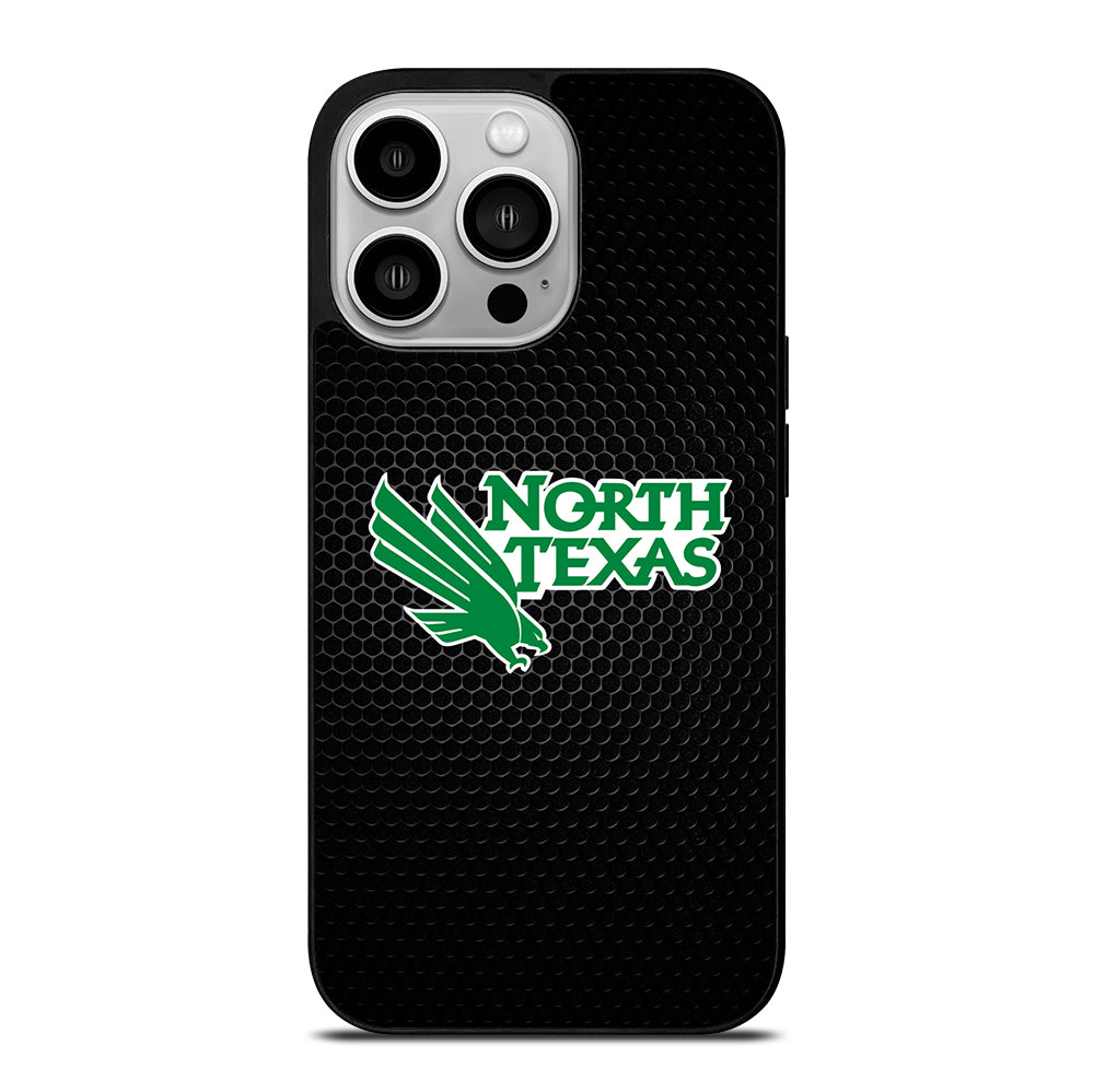 NORTH TEXAS MEAN GREEN METAL ICON iPhone 14 Pro Case Cover
