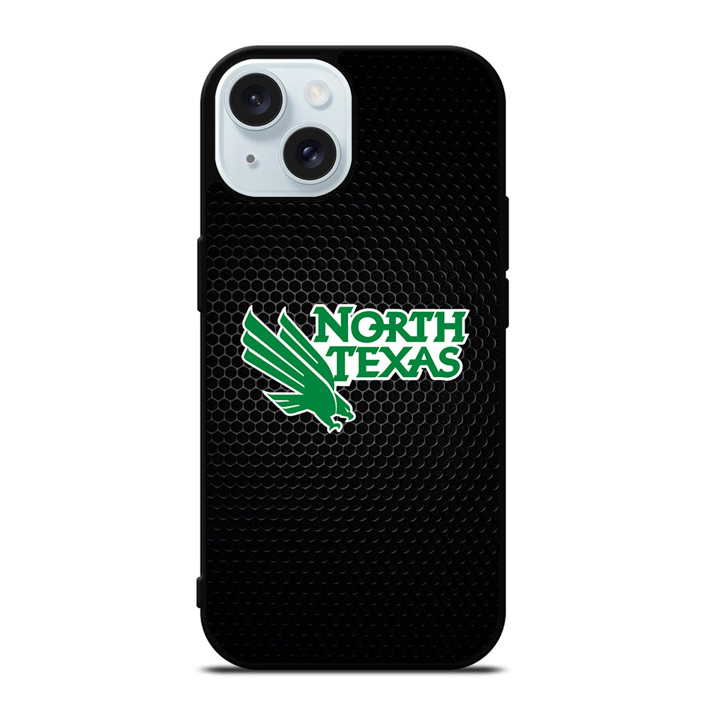 NORTH TEXAS MEAN GREEN METAL ICON iPhone 15 Case Cover