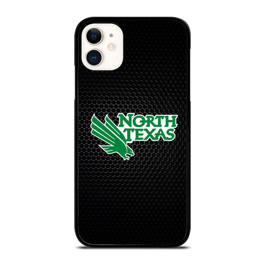 NORTH TEXAS MEAN GREEN METAL ICON iPhone 11 Case Cover