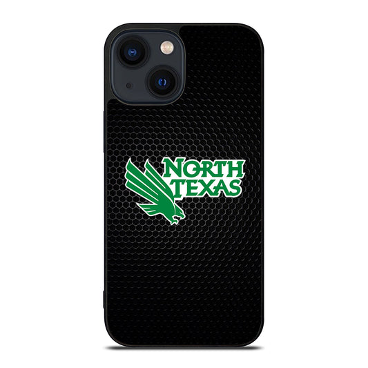 NORTH TEXAS MEAN GREEN METAL ICON iPhone 14 Plus Case Cover
