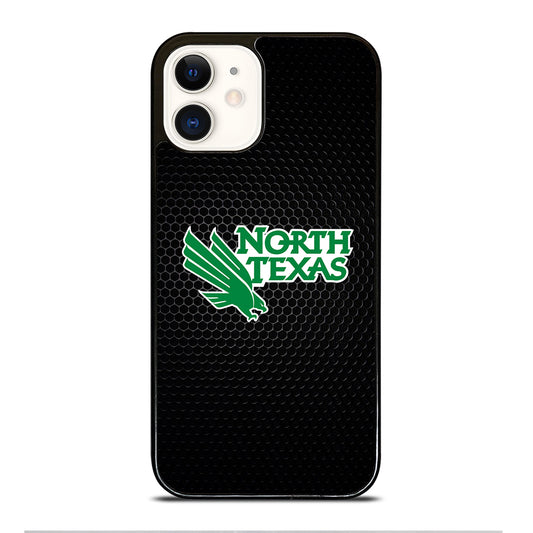 NORTH TEXAS MEAN GREEN METAL ICON iPhone 12 Case Cover