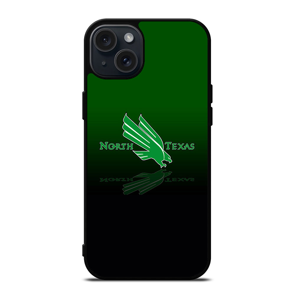 NORTH TEXAS MEAN GREEN NFL LOGO iPhone 15 Plus Case Cover