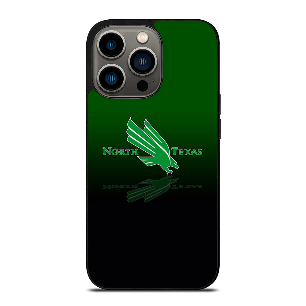 NORTH TEXAS MEAN GREEN NFL LOGO iPhone 13 Pro Case Cover