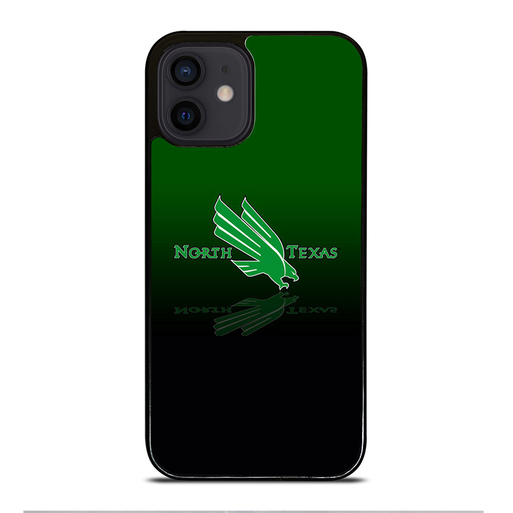 NORTH TEXAS MEAN GREEN NFL LOGO iPhone 12 Mini Case Cover