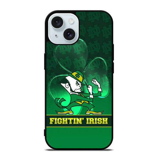 NOTRE DAME FIGHTING IRISH ND iPhone 15 Case Cover
