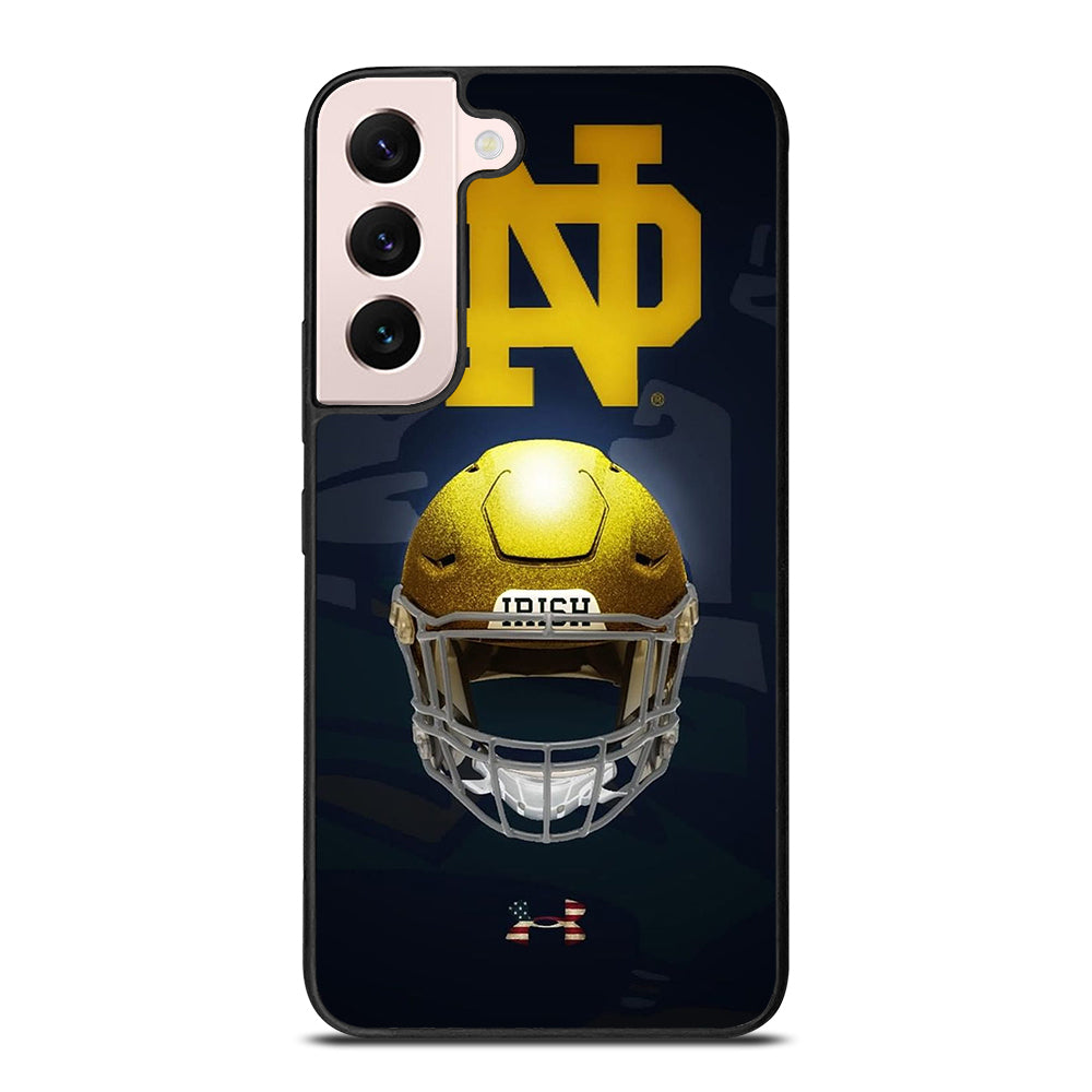 NOTRE DAME HELMET LOGO Samsung Galaxy S22 Plus Case Cover