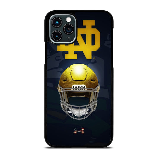 NOTRE DAME HELMET LOGO iPhone 11 Pro Case Cover