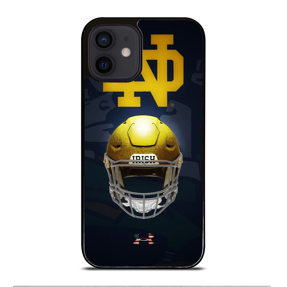 NOTRE DAME HELMET LOGO iPhone 12 Mini Case Cover