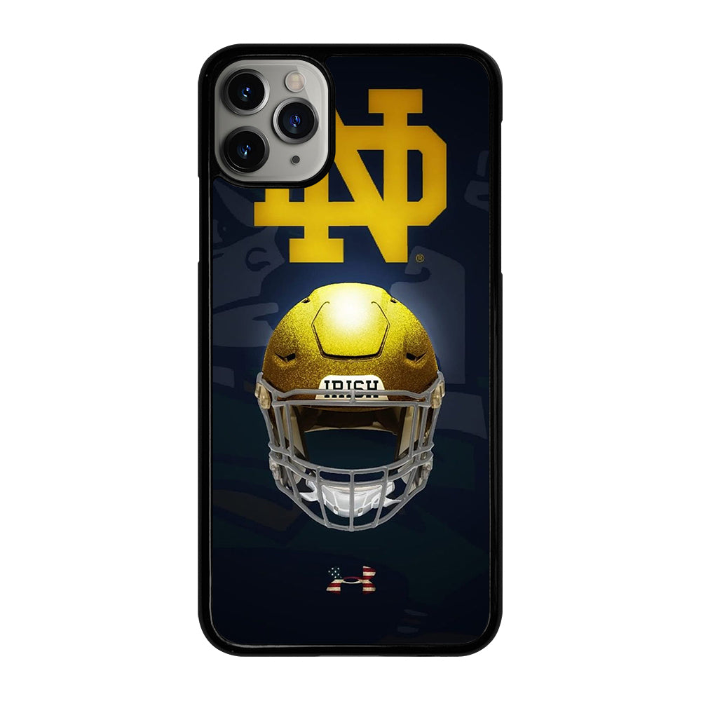 NOTRE DAME HELMET LOGO iPhone 11 Pro Max Case Cover