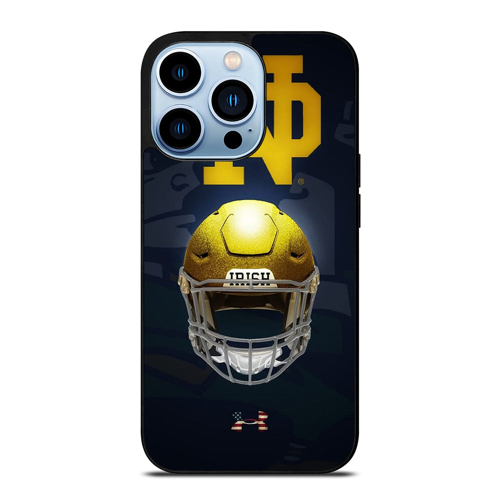 NOTRE DAME HELMET LOGO iPhone 13 Pro Max Case Cover