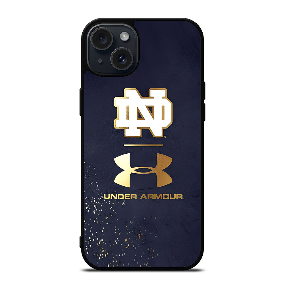 NOTRE DAME UNDER ARMOUR iPhone 15 Plus Case Cover